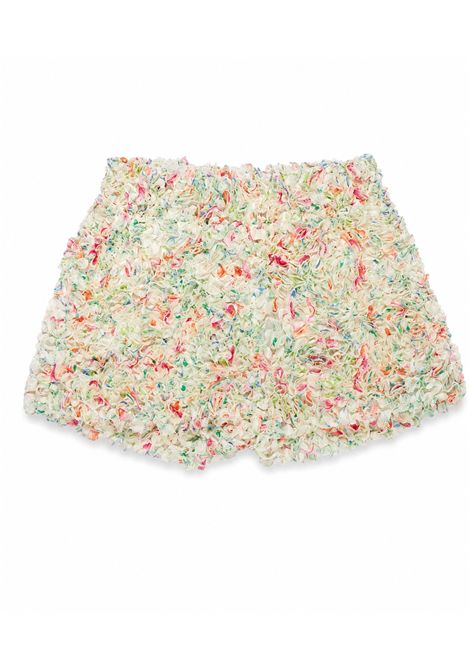 Shorts con applicazione fiori MISS GRANT KIDS | MG1654NMULTICOLOR